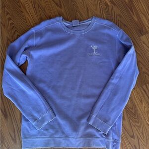 Charleston, SC Purple Crewneck Sweatshirt